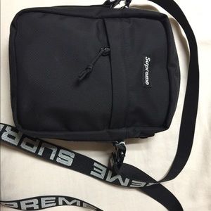 Black Supreme shoulder bag